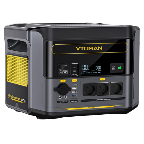 VTOMAN Flashspeed 1000 Portable Power Station, 1000W(2000W Peak), (Geekbuying Europe)