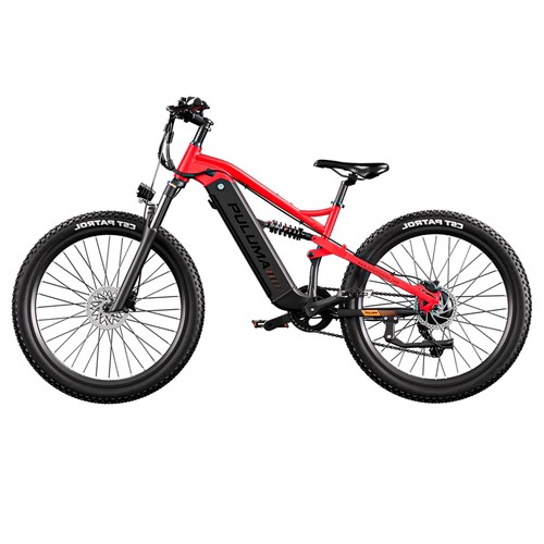 PULUMA PH001 Elektrofahrrad 500W 48V 20AH Schwarz Rot