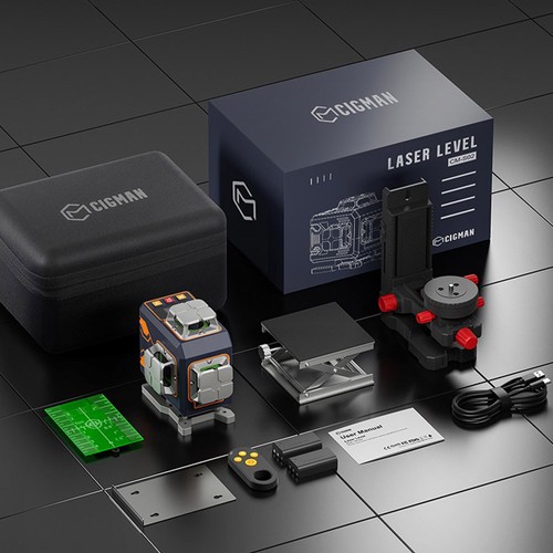 CIGMAN CM-S02 4x360 Degree 16 Lines Laser Level