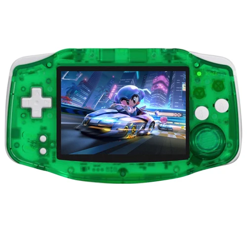 ANBERNIC RG34XX GBA ゲームコンソール 32GB グリーン