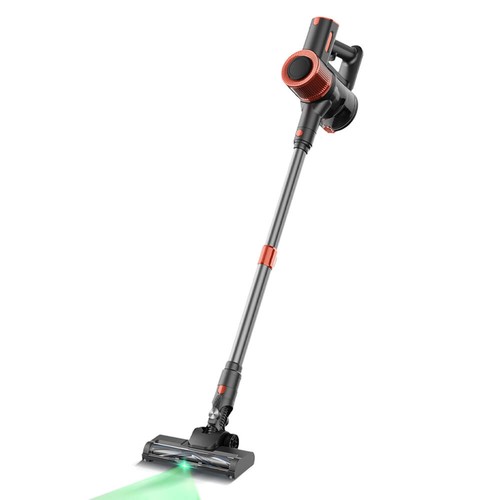 JIGOO C200 Cordless Vacuum Cleaner, Gray