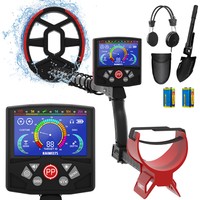 KAIWEETS EXPLORER X II Metal Detector - 4 Modes, Adjustable Stem, IP68 Waterproof Coil, LCD Screen