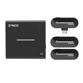 SYNCO P2S Wireless Condenser Microphone Type-C Receiver