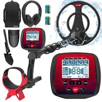 KAIWEETS EXPLORER X I Metal Detector - 6 Modes, Adjustable Stem, IP68 Waterproof Coil, LCD Display