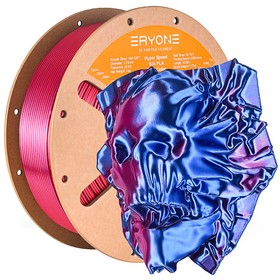 ERYONE High Speed Silk Dual-color PLA Filament 1kg Blue & Red