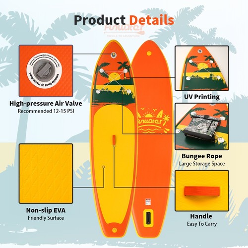 FunWater SUPFW31B Stand Up Paddle Board 335*84*15cm