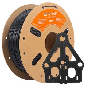 Filamento in fibra di vetro PETG ERYONE 1kg Nero