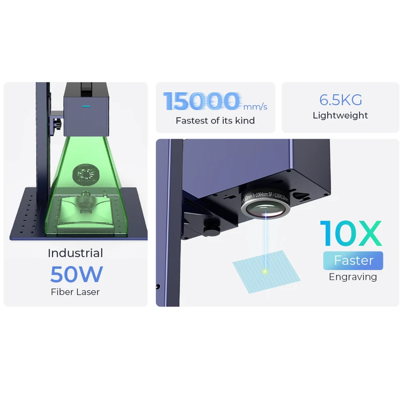 Gweike Cloud G2 MAX 50W Laser Marking Machine