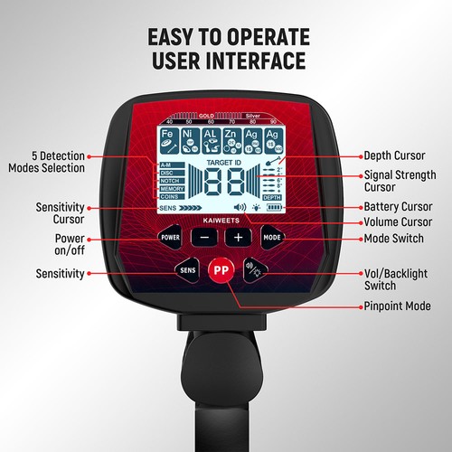 KAIWEETS EXPLORER XI Metal Detector