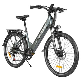 SAMEBIKE RS-A01 Pro-T Elektrofahrrad 500W 15Ah Blau Grau