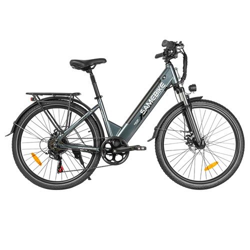 SAMEBIKE RS-A01 Pro-T Elektrofahrrad 500W 15Ah Blau Grau