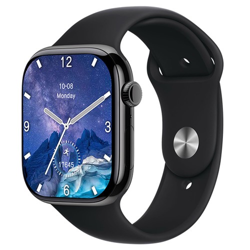 DIONA S3 Mini-Smartwatch, 2,1-Zoll-AMOLED-Bildschirm, 50 Sportmodi, Gesundheitsüberwachung, Bluetooth-Anrufe, Sprachassistent – Schwarz