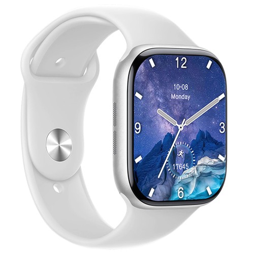 DIONA S3 Mini-Smartwatch, 2,1-Zoll-AMOLED-Bildschirm, 50 Sportmodi, Gesundheitsüberwachung, Bluetooth-Anrufe, Sprachassistent – Silber