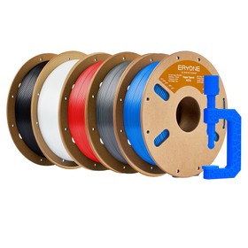 5kg ERYONE High Speed PETG Filament 1kg White/Black/Red/Blue/Gray