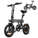 EB1 Vélo électrique pliable moteur 250 W batterie 36 V 7.8 Ah pneu 14 pouces vitesse maximale 25 km/h