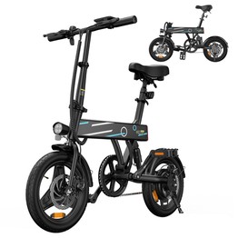 EB1 Vélo électrique pliable moteur 250 W batterie 36 V 7.8 Ah pneu 14 pouces vitesse maximale 25 km/h autonomie 40 km