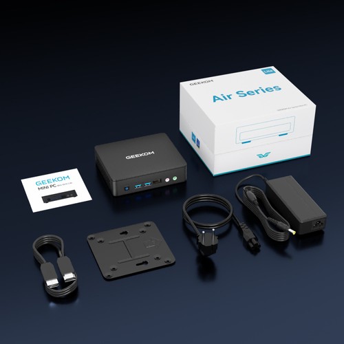 GEEKOM Air12 Lite Mini PC 8 Go + 256 Go