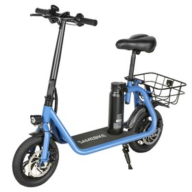 SAMEBIKE SM-C01 Összecsukható Elektromos Roller Üléssel 350W 10.4Ah Kék