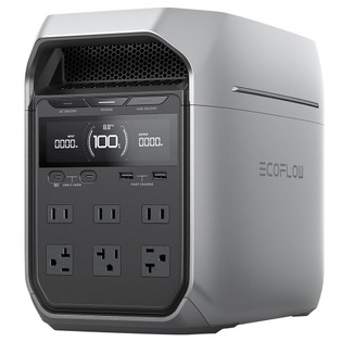Coupon Geekbuying EcoFlow DELTA 3 Plus Portable Power Station, 1024Wh LFP Battery, 1800W Solar Generator, 13 Outlets, <10ms UPS & <30dB Noise, Expandable to 5kWh, App Control, IP65 Protection, 56min Fast Charging, for Home Backup, Outdoor Camping & RV