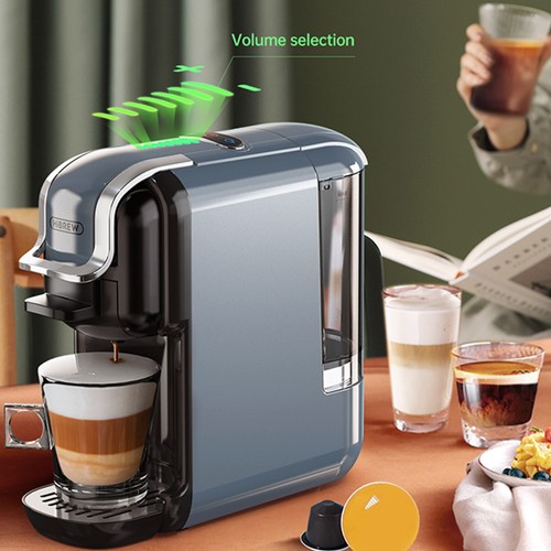 KOTLIE 5 en 1 Cafetière à Capsules, Double Extraction Chaude et Froide
