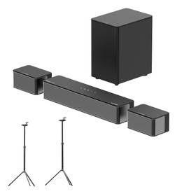 Ultimea Poseidon D60 Barre de son + supports d'enceintes Steady 300