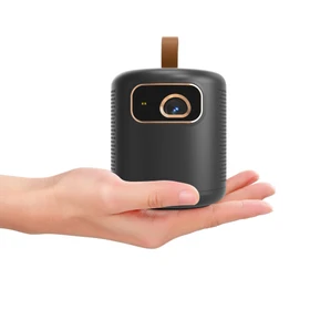 [Google TV Certified] ETOE Dolphin DLP Projector, 500 ANSI Lumens, Native 1080P, 4K UHD Video Decoding, Auto Focus & Keystone, Dual-Band Wi-Fi, Netflix / YouTube / Prime Video Preinstalled
