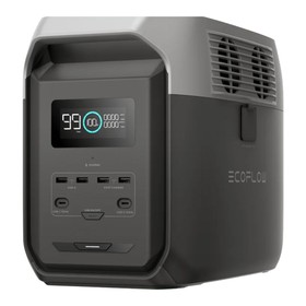 EcoFlow DELTA 3 1500 1536Wh 1800W Portable Power Station Black