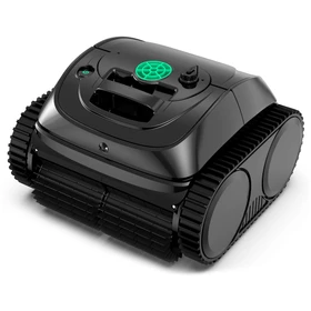 WYBOT C1 Nettoyeur de piscine robotisé sans fil, autonomie de 150 min, escalade murale, planification d'itinéraire intelligente, contrôle par application, pour piscines jusqu'à 1 615 pi2