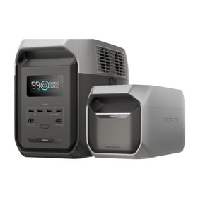 EcoFlow DELTA 3 1500 Power Station + 1024Wh Extra Battery Pack 