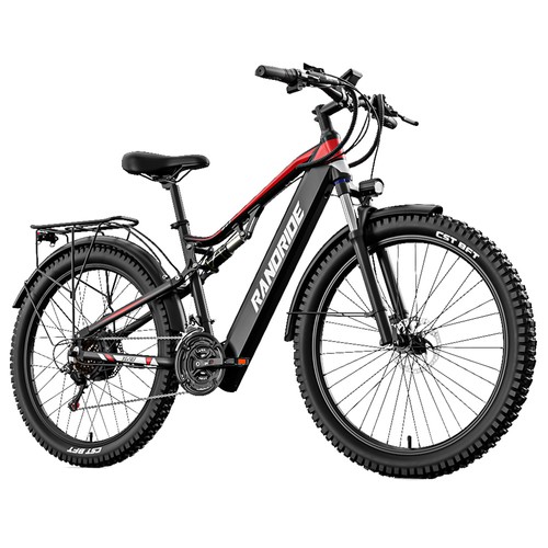RANDRIDE YG90B 1000W Electric Bike Black