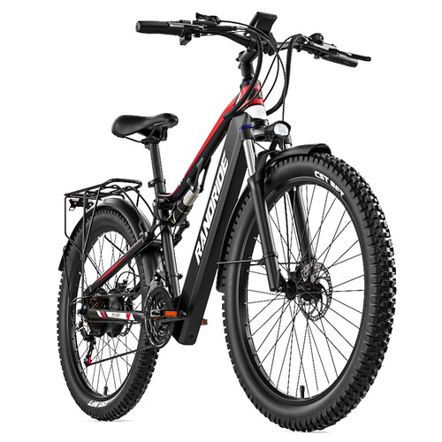 RANDRIDE YG90B 1000W Electric Bike Black