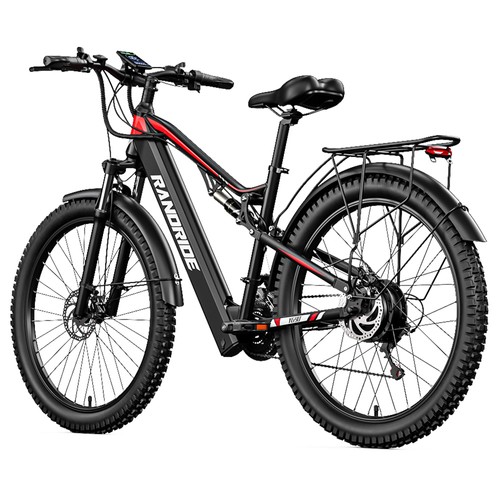 RANDRIDE YG90B 1000W Electric Bike Black