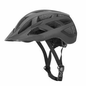 Bike Cycling Helmet with LED Light Black