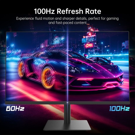 KTC H32T13 Gaming Monitor, 32 inch 2560*1440 16:9 IPS Screen, 100Hz Refresh Rate, FreeSync & G-Sync, 1000:1 Contrast Ratio, Low Blue Light & Flicker Free, 2*HDMI 2.0, 1*DP1.4, 1*Earphone Jack, VESA Mount