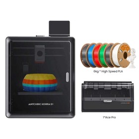 Anycubic Kobra S1 Combo 3D Printer 6kg High Speed PLA+