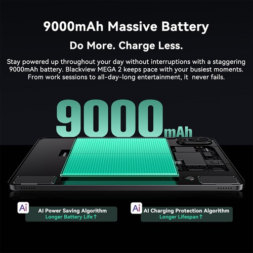 Blackview Mega 2 256GB Android15　タブレット Blackview MEGA 2 発表、12インチAndroidタブレット | phablet