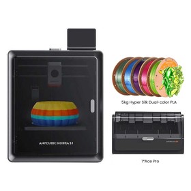 ANYCUBIC KOBRA S1 Combo 5kg PLA HS Silk Dual-color 1 