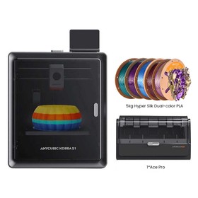 ANYCUBIC KOBRA S1 Combo 5kg PLA HS Silk Dual-color 2 