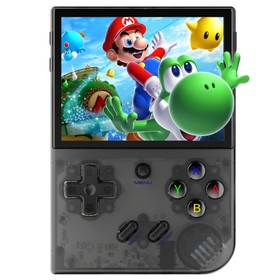 Refurbished ANBERNIC RG35XX Plus Game Console 64GB Transparent Black