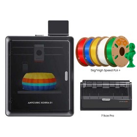 Anycubic Kobra S1 Combo 3D Printer 5kg HS PLA 5