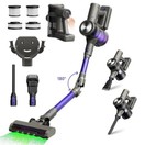 MOOSOO YG-618-B Aspirateur sans fil rotation flexible à 180° support rechargeable aspiration élevée de 48 kPa