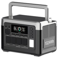 OUKITEL P1000 PLUS Station d'Énergie Portable Générateur Solaire 1800W 1024Wh avec Batterie LiFePO4 Charge Rapide