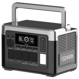 OUKITEL P1000 PLUS hordozható erőmű 1800 W-os 1024 Wh-s napelemes generátor LiFePO4 akkumulátorral