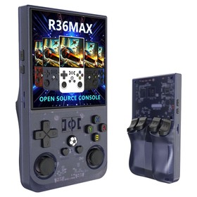 R36 Max Handheld Game Console 128GB Grey