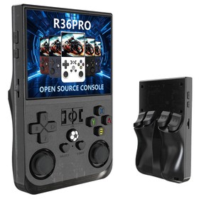 R36 Pro Handheld Game Console 128GB Black
