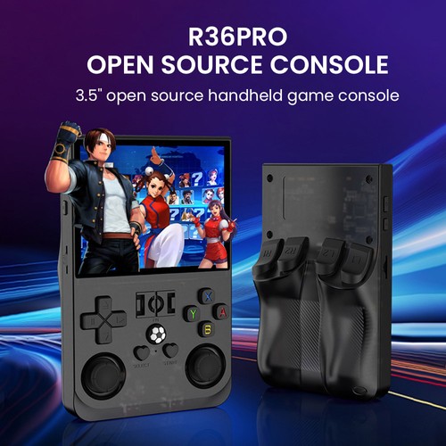 R36 Pro Handheld-Spielkonsole 128 GB Blau
