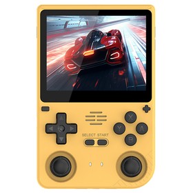 Powkiddy V20 Handheld Game Console 256GB TF Card Yellow