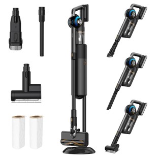 JIGOO V700 Cordless Vacuum Cleaner Station