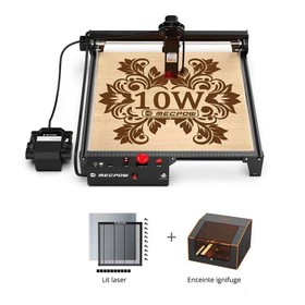 Mecpow X3 Pro 10W Boîtier lit laser