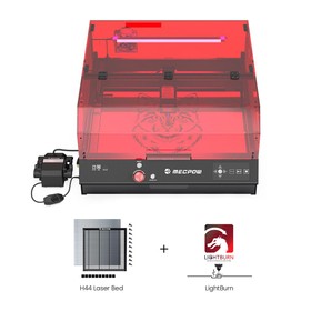 Mecpow X4 Pro 22W Laser + H44 Plateau Laser + Licence LightBurn d1 An